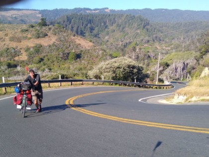 A killer hill near Mendocino A killer hill near Mendocino