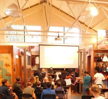 Talk at Patagonia San Francisco summer 2022