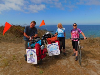 Cycling with Kathy from AAFA
